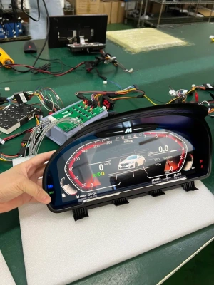 Цифровая панель приборов для для BMW 5/6/7 серии F01/F02/F03/F06/F07/F10/F11/F12/F13/F15/F16/F18/F25/F26 2010-2017 CIC NBT EVO / ZH-B152