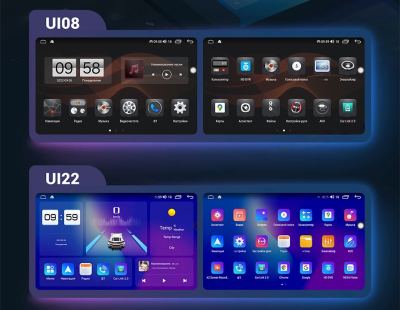 Магнитола универсальная без рамки (экран 9,5") - Mekede M6 Pro Plus - Qled 2K, Android 13, ТОП процессор, 8/256, CarPlay, 4G/LTE-SIM