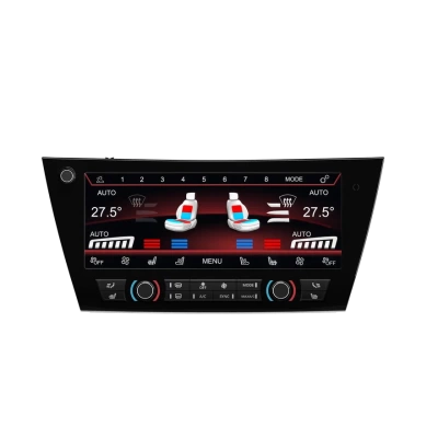Сенсорная панель климата BMW X5 F15 2014-2018 - Carmedia ZF-5009 c LCD (ЖК) экраном 10.25"