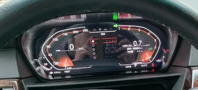 LED приборная панель для BMW 5-серия E60 2003-2010 - Radiola 1293 с LCD/ЖК 12.3" экраном QLED