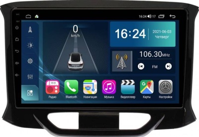 Штатная магнитола для Лада XRay Farcar TG3110M на Android 10, 8-ЯДЕР, 3ГБ-32ГБ, встроенным 4G модемом и DSP