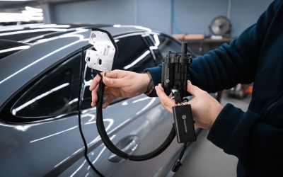 Автомобильный доводчик дверей для Jetour T2 / Авиационный алюминий / Производство Россия