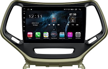Штатная магнитола для Jeep Cherokee 2014+ - Farcar H608R на Android 10, 8-ЯДЕР, 4ГБ-64ГБ, встроенным 4G модемом и DSP