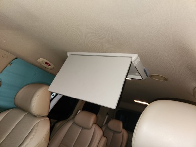 ПОТОЛОЧНЫЙ СМАРТ ТВ 17,3" для KIA CARNIVAL 2014-2021 (1920X1080, ANDROID), БЕЖЕВЫЙ