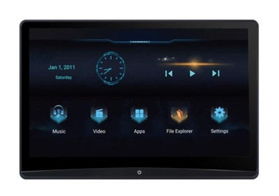 Навесной монитор 12.5" ERGO ER1250AN ЧЕРНЫЙ