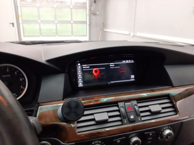 Магнитола для BMW 5-серия E60, 3-серия E90 2004-2008 CCC - Radiola RDL-6210 монитор 8.8" на Android 13, 8ГБ-128ГБ, Carplay, SIM-слот