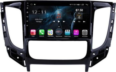 Штатная магнитола для Mitsubishi Pajero sport 2014-2016 - Farcar H1198R на Android 10, 8-ЯДЕР, 4ГБ-64ГБ, встроенным 4G модемом и DSP