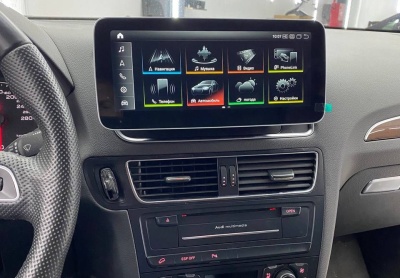 Магнитола Audi Q5 2008-2016 - Radiola RDL-8202 монитор 10" на Android 13, 8ГБ+128ГБ, Carplay, SIM-слот