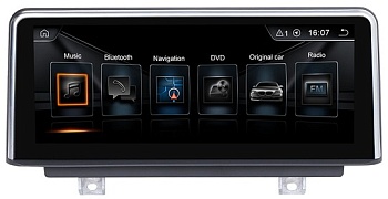 Штатная магнитола для BMW 1 серия F20 / F21 2011+ - Carmedia XN-B1102-Q6 на Android 10, 8-ЯДЕР Snapdragon 625, 4ГБ-64ГБ и встроенным 4G модемом