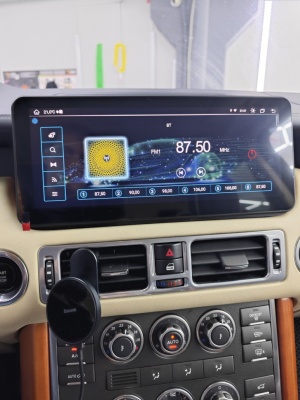 Магнитола для Range Rover 2005-2012 - Radiola RDL-1663-12 монитор 12.3", Android 12, 8+128Гб, CarPlay, SIM-слот