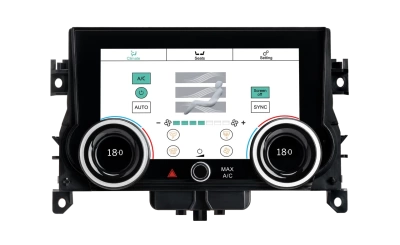 Сенсорная панель климата Range Rover Evoque 2011-2018 - Carmedia ZF-2008 с 7" экраном LCD (ЖК) IPS